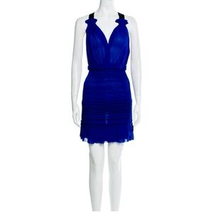 Isabel Marant 100% Silk Dress Sleeveless in Royal Blue